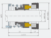 Торцевое уплотнение APG 156-18 car/cer/nbr