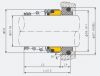 Торцевое уплотнение APG FN29 car/cer/nbr