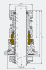 Торцевое уплотнение APG GLF-12 sic/sic/viton